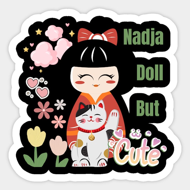 Nadja Doll But Cute Sticker by ahlama87